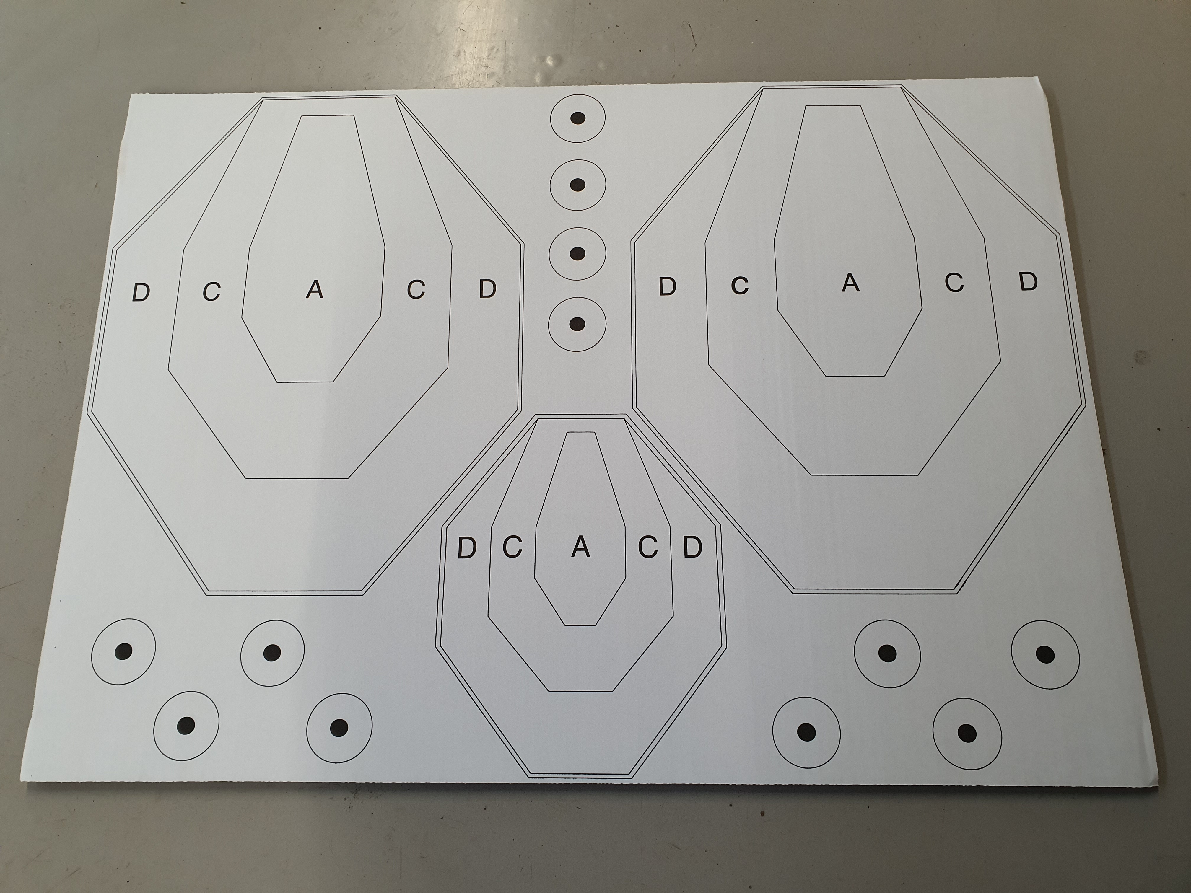 Target Backing Board Silverstone Shooting Centre